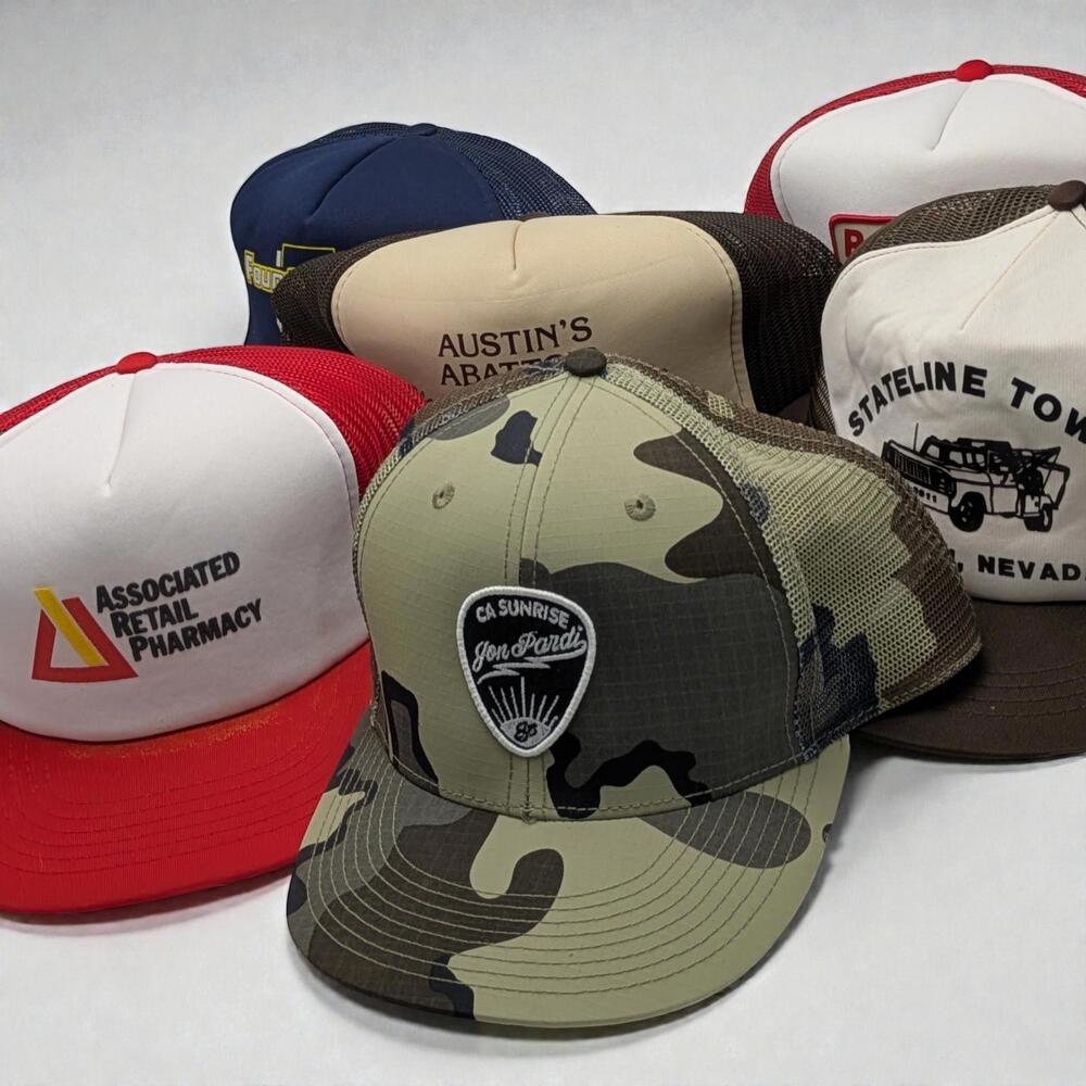 Vintage Trucker Hat Lot - Jon Pardi + More - 6 Caps Total